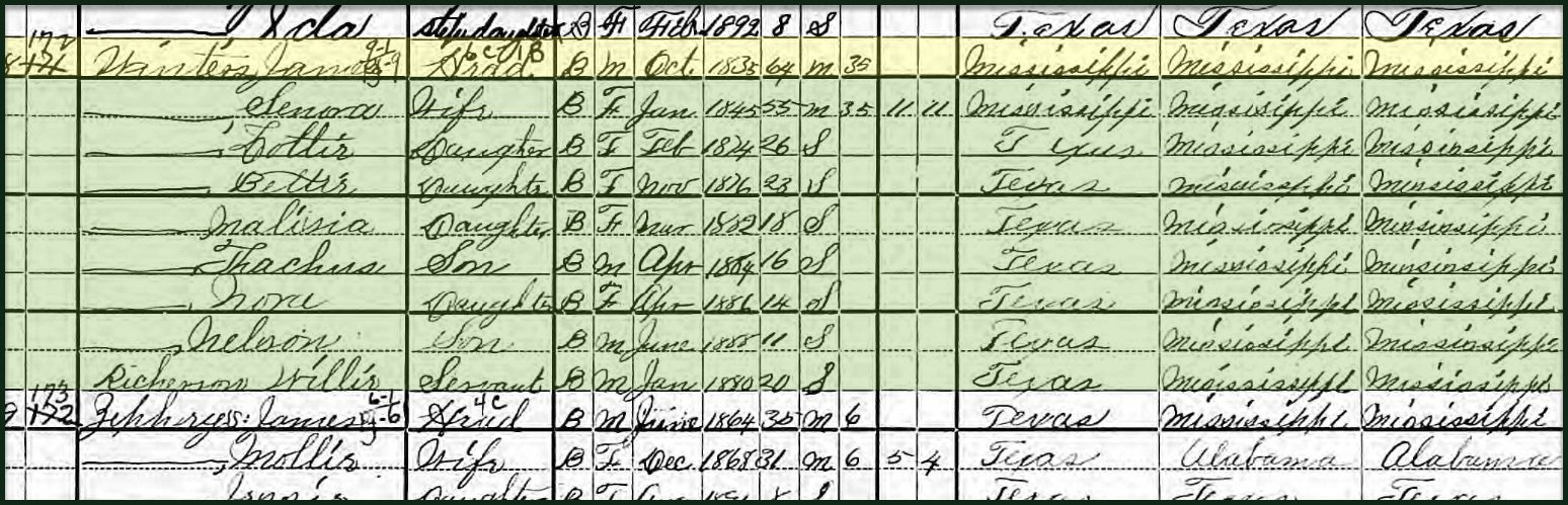 1900 Census